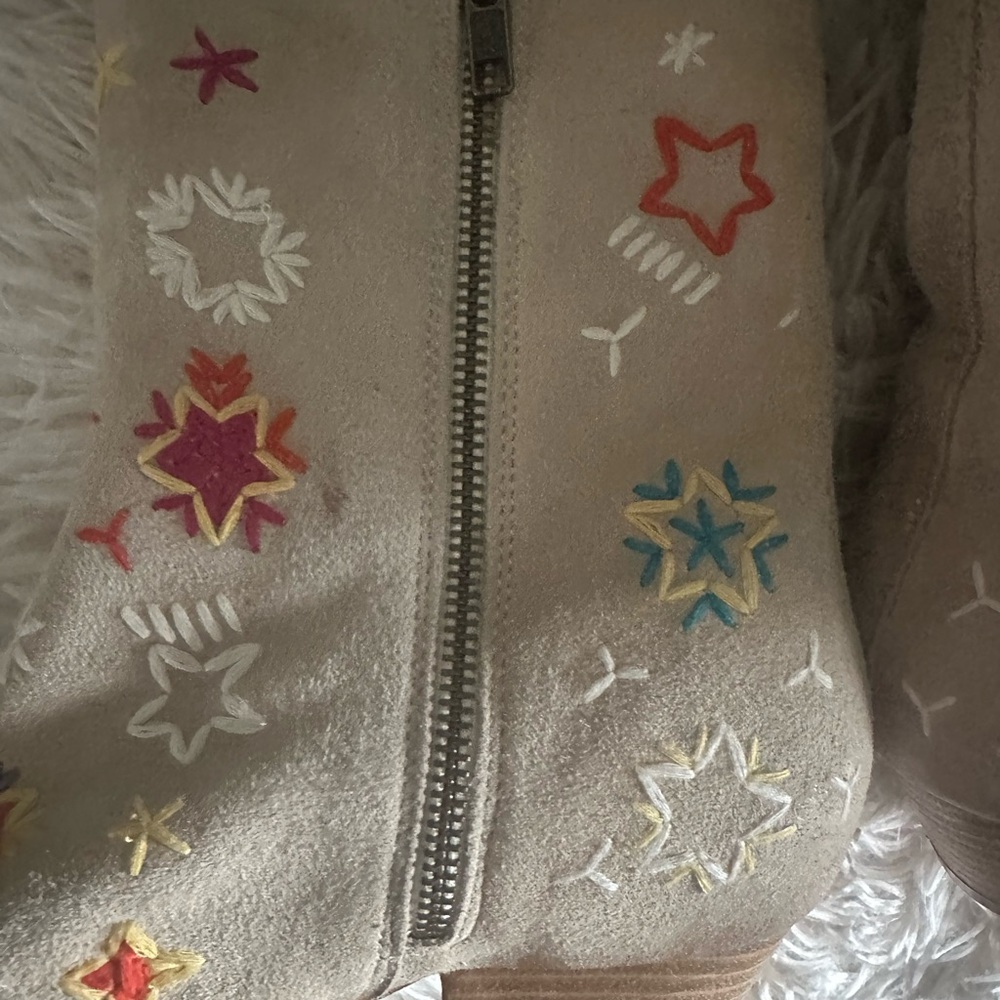 FREE PEOPLE•BOWERS EMBROIDERED WESTERN BOOTS - Sz 39.5 - Picture 7 of 16